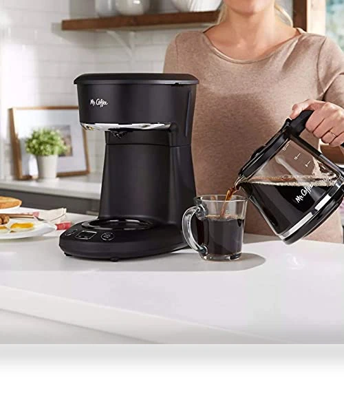 12-Cup Programmable Coffeemaker with Brew Now or Later Feature — Coffee Makers, Mr. Coffee