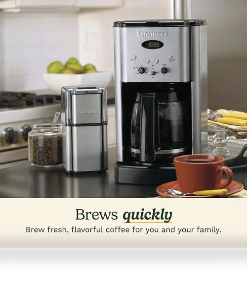 12-Cup Programmable Coffeemaker with Carafe — Beverage Warmers, Cuisinart