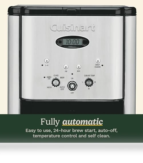 12-Cup Programmable Coffeemaker with Carafe — Beverage Warmers, Cuisinart