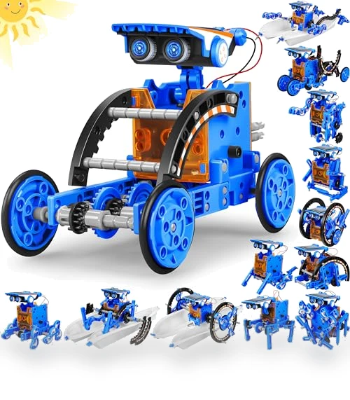 13-in-1 Education Solar Power Robots Toys for Kids — Solar Power, Bottleboom