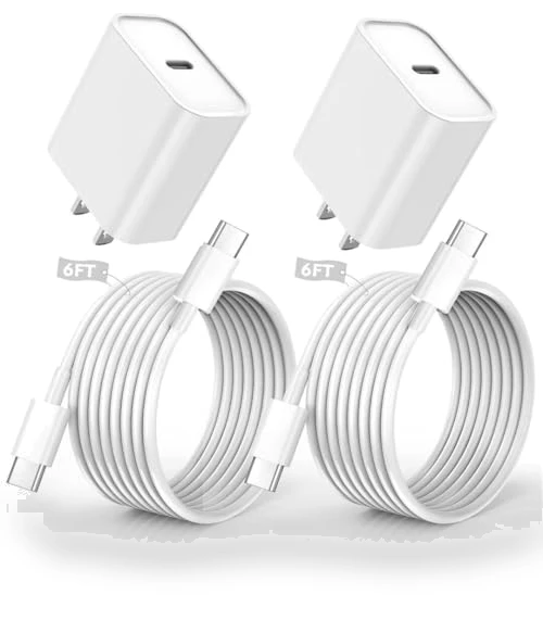 20W USB C Fast Charger with 6FT Cable for iPhone 16/15, iPad Pro, Samsung Galaxy — Charging Solutions, shenzhen hongmingou technology co., ltd
