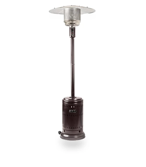 46,000 BTU Outdoor Propane Patio Heater with Wheels — Heater Covers, Amazon Basics
