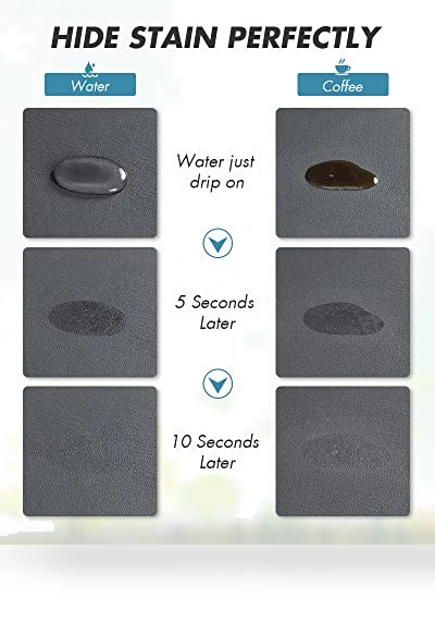 Coffee Mat Hide Stain Rubber Backed Absorbent Dish Drying Mat — Doormats, AMOAMI