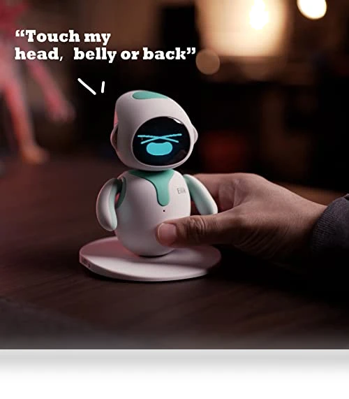 Cute Robot Pets Toys with Emotions and Mini-Games — Interactive Animal Companions, Energize Lab
