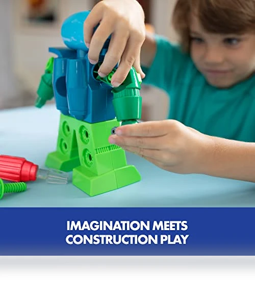 Design & Drill Robot Take Apart Toy, 23-Pieces, Preschool STEM Toy — Construction Kits, Educational Insights