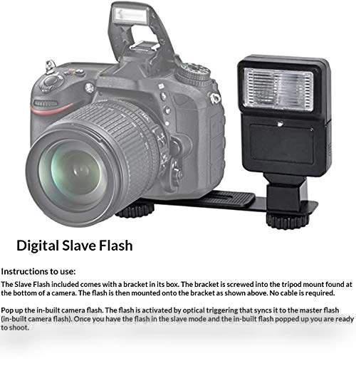 DSLR Camera Bundle with 18-55mm Lens, Wide Angle & Telephoto Lenses, Memory Cards & Accessories — Accessory Kits, Canon