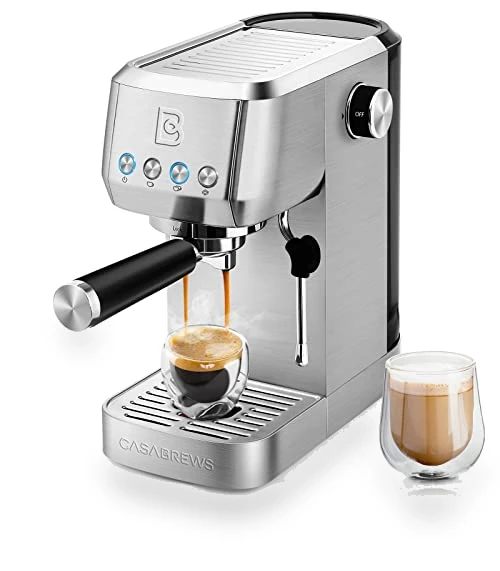 Essential Espresso Machine 20 Bar with Steam Frother — Coffee & Espresso Combos, CASABREWS