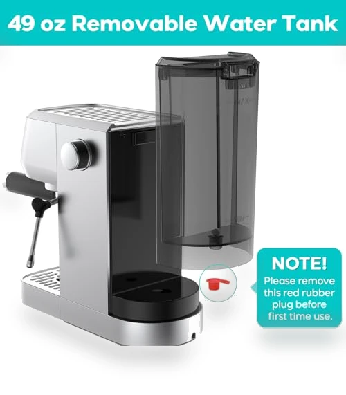 Essential Espresso Machine 20 Bar with Steam Frother — Coffee & Espresso Combos, CASABREWS
