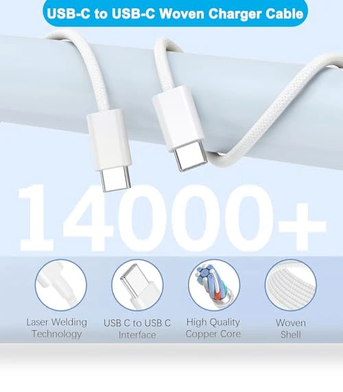 Fast Charging USB C Charger for iPhone 16/15 and iPad — Charging Solutions, Blechmeki