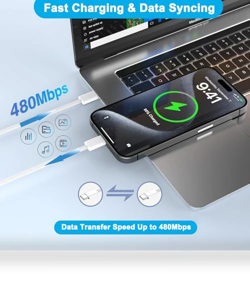 Fast Charging USB C Charger for iPhone 16/15 and iPad — Charging Solutions, Blechmeki