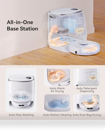 Freo X Ultra Robot Vacuum and Mop Combo — Smart Cleaning Robots, Narwal
