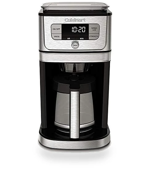 Fully Automatic Burr Grind & Brew Coffee Maker, 12-Cup — Electric Blade Coffee Grinders, Cuisinart