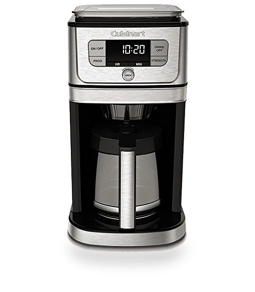 Fully Automatic Burr Grind & Brew Coffee Maker, 12-Cup — Electric Blade Coffee Grinders, Cuisinart