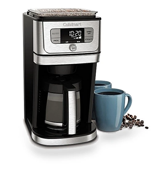 Fully Automatic Burr Grind & Brew Coffee Maker, 12-Cup — Electric Blade Coffee Grinders, Cuisinart