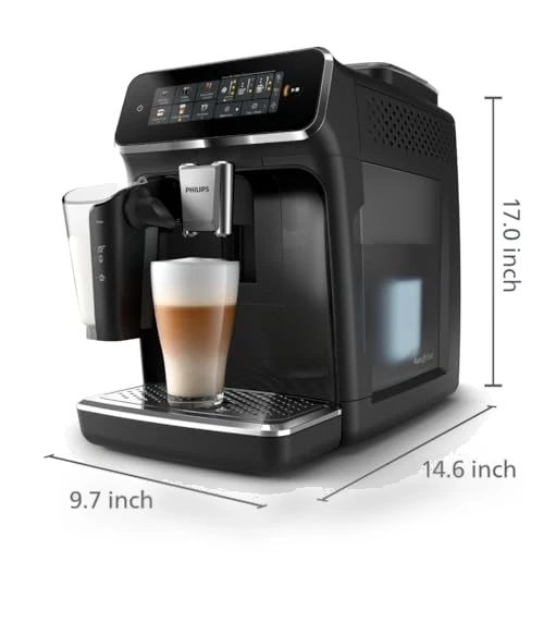 Fully Automatic Espresso Machine - 6 Hot & Iced Drinks, LatteGo Milk System — Coffee & Espresso Combos, Philips