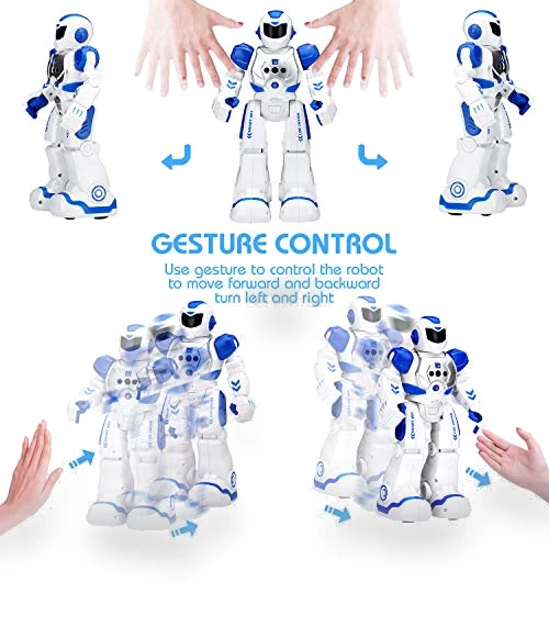 Gesture Sensing RC Robot Toy for Kids — Interactive Figures & Robots, KingsDragon