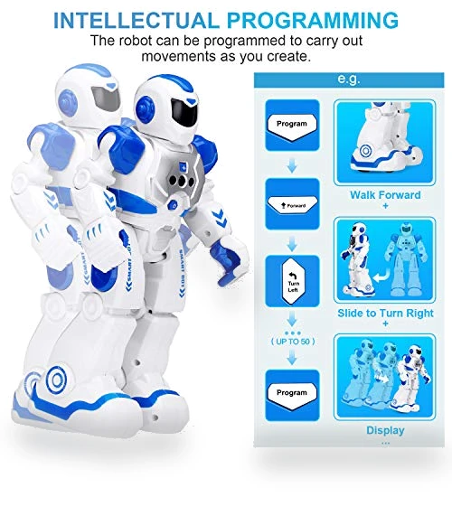 Gesture Sensing RC Robot Toy for Kids — Interactive Figures & Robots, KingsDragon