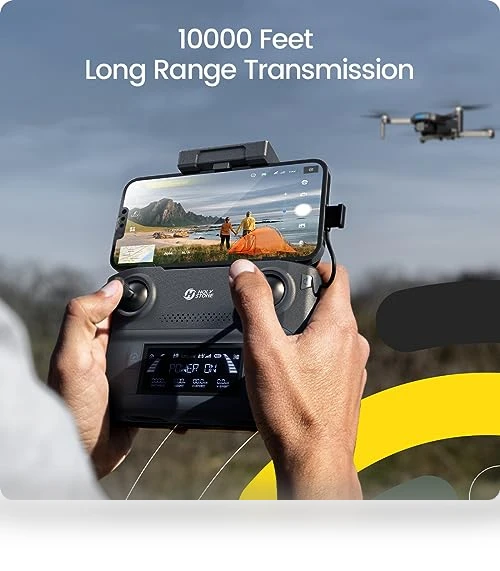 GPS Drone with 4K UHD Camera, Foldable FPV RC Quadcopter — Drones, Holy Stone