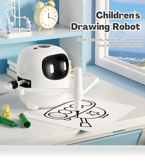 Interactive Drawing Robot for Kids with 150 Cards — Interactive Learning Devices, RIVGOT