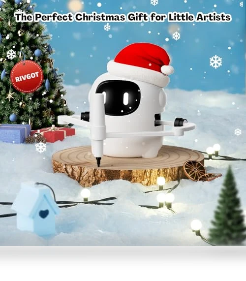 Interactive Drawing Robot for Kids with 150 Cards — Interactive Learning Devices, RIVGOT