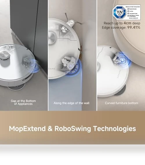 L40 Ultra Robot Vacuum with Removable Mop and Self-Cleaning — Smart Cleaning Robots, Dreame