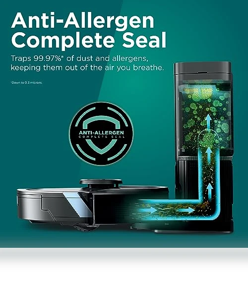 Matrix Plus 2in1 Robot Vacuum & Mop with Sonic Mopping and Self Empty Base — Smart Cleaning Robots, Shark