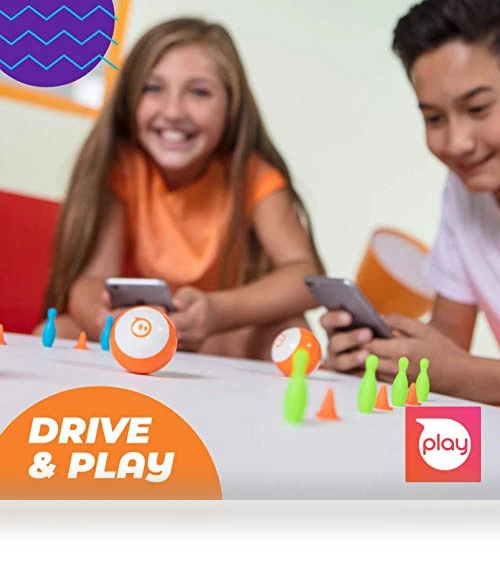 Mini Coding Robot Ball - Educational STEM Toy for Kids and Teens — Interactive Figures & Robots, Sphero