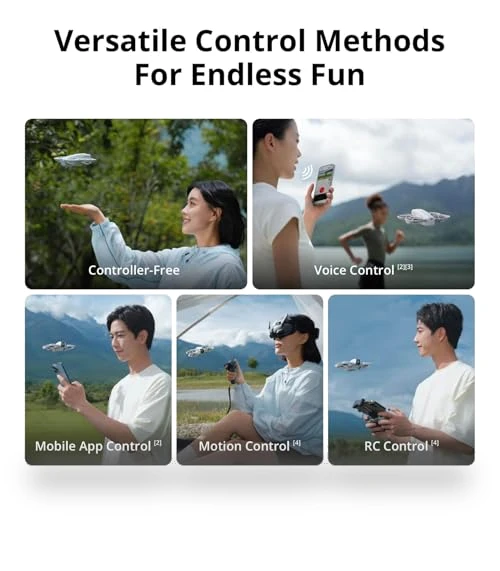 Mini Drone with 4K UHD Camera, Self Flying, Subject Tracking — Drones, DJI