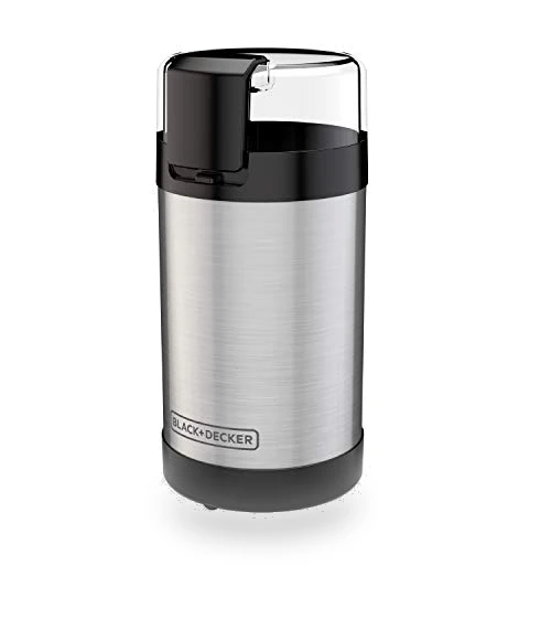 One Touch Coffee Grinder with Stainless Steel Blades — Electric Blade Coffee Grinders, BLACK+DECKER