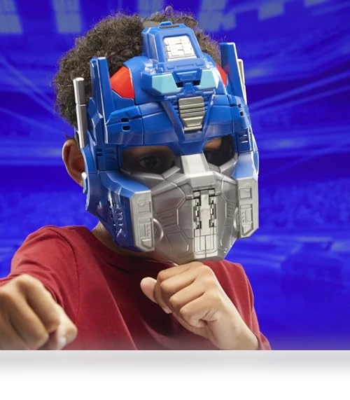 Optimus Prime 2 in 1 Robot Action Figure with Mask Conversion — Interactive Figures & Robots, Hasbro