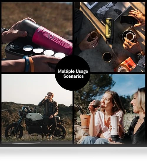 Portable Electric Espresso Machine for Travel, Camping, and Office — Beverage Warmers, OutIn