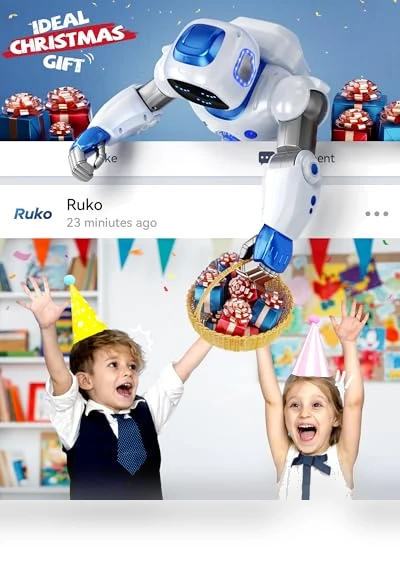 Programmable Interactive RC Robot for Kids — Interactive Figures & Robots, Ruko