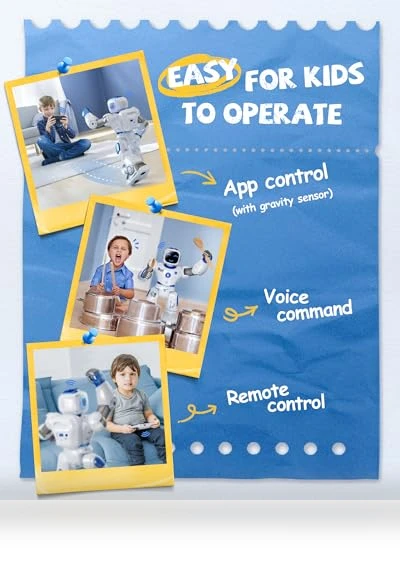 Programmable Interactive RC Robot for Kids — Interactive Figures & Robots, Ruko