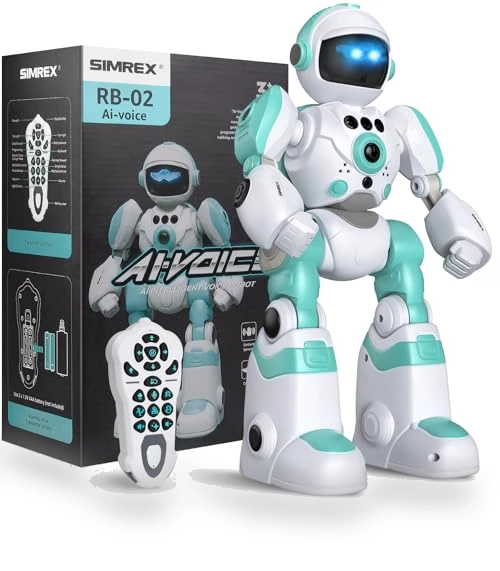 Programmable Remote Control Robot for Kids with Voice Changer and Dance Moves — Interactive Figures & Robots