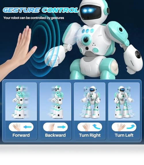 Programmable Remote Control Robot for Kids with Voice Changer and Dance Moves — Interactive Figures & Robots