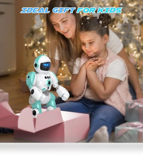Programmable Remote Control Robot for Kids with Voice Changer and Dance Moves — Interactive Figures & Robots