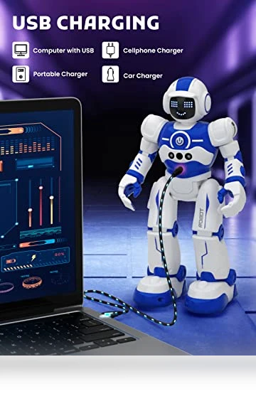 Programmable Smart Walking Dancing Robot Toy for Kids — Interactive Figures & Robots, EduCuties