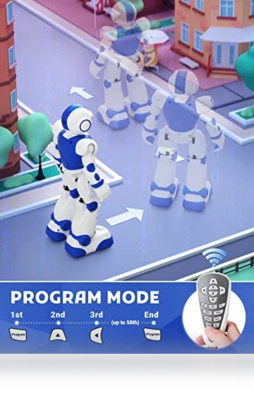 Programmable Smart Walking Dancing Robot Toy for Kids — Interactive Figures & Robots, EduCuties
