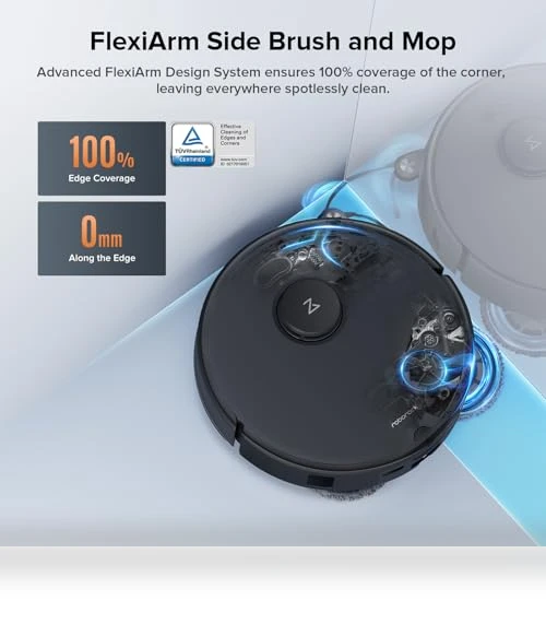 Qrevo Edge S5A Robot Vacuum and Mop with Self-Cleaning — Smart Cleaning Robots, Roborock