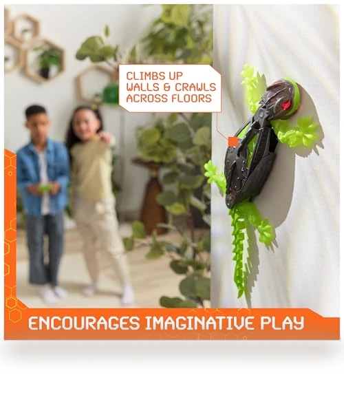Rechargeable Remote Control Robot Gecko Toy for Kids — Interactive Figures & Robots, HEX BOTS