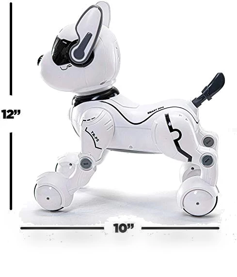 Rechargeable Robot Dog - Interactive Smart Robo Dog for Kids — Interactive Figures & Robots, Top Race