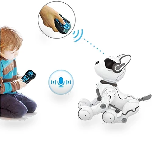 Rechargeable Robot Dog - Interactive Smart Robo Dog for Kids — Interactive Figures & Robots, Top Race