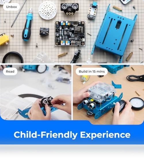 Robot Kit for Kids Ages 8-12, Learn to Code with Scratch & Arduino, STEM Educational Toy — Construction Kits, Makeblock