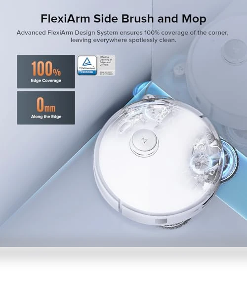 Robot Vacuum and Mop with Self-Cleaning, 17,000Pa Suction — Smart Cleaning Robots, Roborock