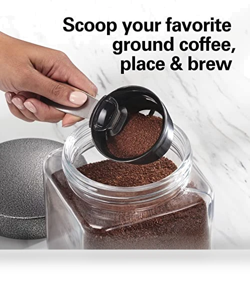 Single Serve Coffee Maker & Fast Grounds Brewer — Single-Cup Coffee Makers, Hamilton Beach