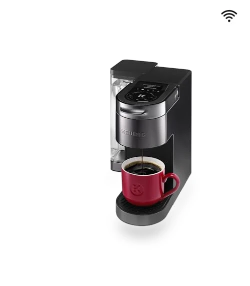 Single Serve K-Cup Pod Coffee Maker with WiFi Connectivity — Electric Blade Coffee Grinders, Keurig