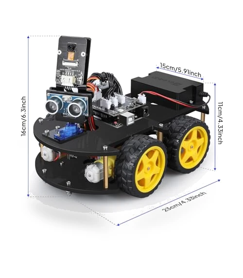 Smart Robot Car Kit for Arduino Robotics STEM Science Kit — Construction Kits, Elegoo