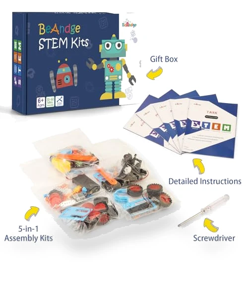 STEM Robotics Science Kit for Kids 6-14 Years — Construction Kits, BeAndge
