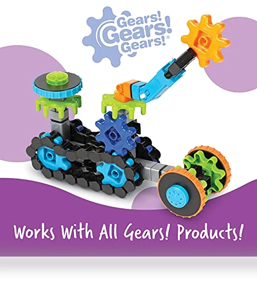 STEM Robots Building Set - 116 Pieces, Ages 5+, Robot Toy — Mechanical Construction Kits, Learning Resources
