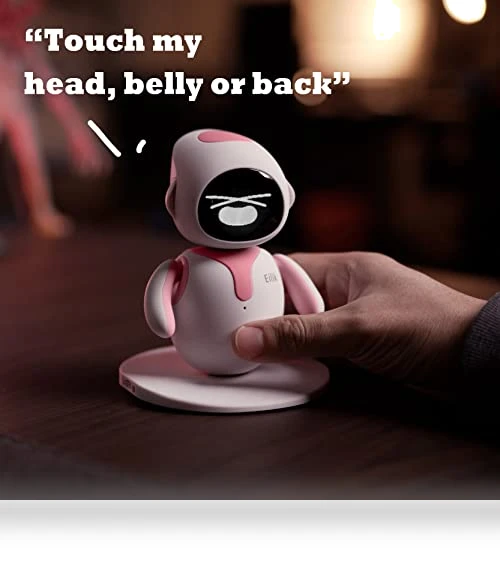 Touch Interactive Robot Pet with Emotions and Mini-Games — Interactive Animal Companions, Energize Lab